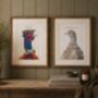 Personalised Mr And Mrs Pheasant Prints, thumbnail 1 of 7