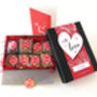 'Love Bites' Luxury Brownie Gift Box, thumbnail 1 of 4