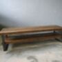 Industrial Reclaimed Coffee Table Tv Unit 024, thumbnail 1 of 4