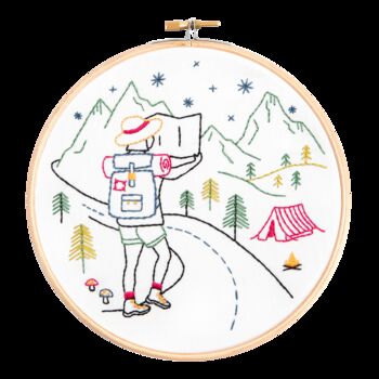 Explore Embroidery Kit, 3 of 6