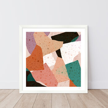 Terrazzo Abstract Shapes Print, 5 of 7