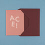 'Ace' Funny Congratulations Card, thumbnail 4 of 4