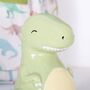 Ceramic Green Dinosaur Money Box, Bank, Boxed, thumbnail 4 of 4