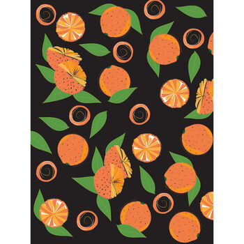 Bold Orange Fruit Print, 2 of 7