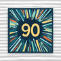 Male 90th Birthday Card, thumbnail 1 of 3