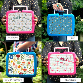 Personalised Plastic Lunch Box Various Designs, 2 of 12