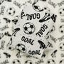 Football Themed Linen Napkin Crackers, thumbnail 5 of 6