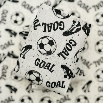 Football Themed Linen Napkin Crackers, 5 of 6