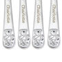 Personalised Teddy Four Piece Embossed Cutlery Set, thumbnail 4 of 5