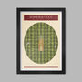 Somerset C.C.C Cricket Poster Print, thumbnail 1 of 4