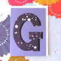 Mini G Alphabet Card, thumbnail 1 of 5