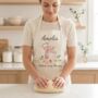 Personalised Apron, Watercolor Pink Mixer Baking Gift, thumbnail 1 of 6