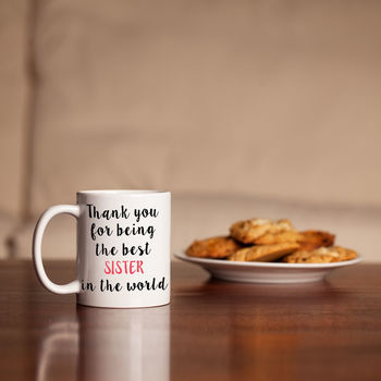 Personalised Thank You For Being The Best Mug, 4 of 5