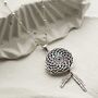 Sterling Silver Dream Catcher Locket, thumbnail 3 of 7