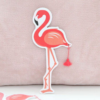 Flamingo Beauty Set With Personalised Bag, 3 of 5