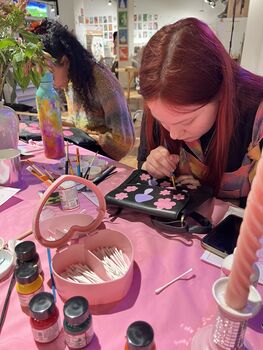 Paint Your Own Vintage Handbag Experience In Manchester, 5 of 9