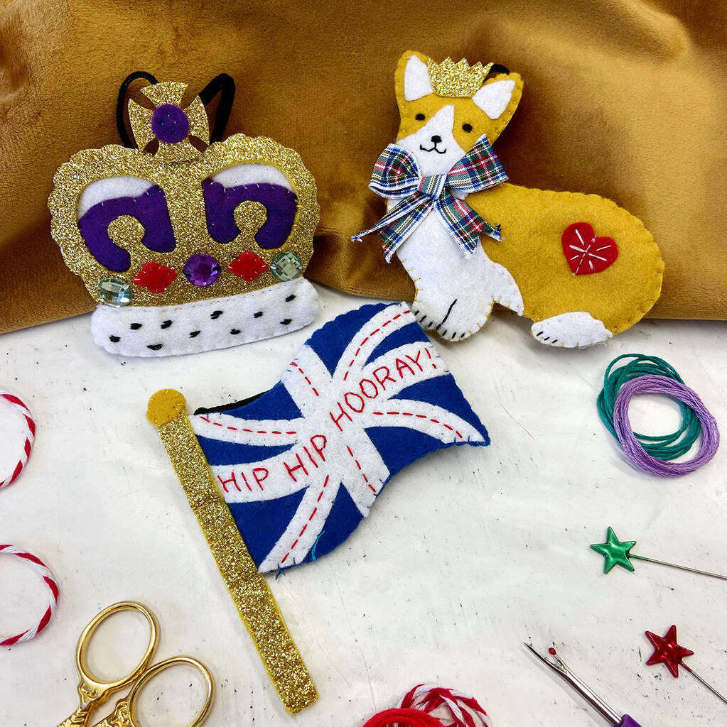 Coronation Celebration Craft Kit By The Make Arcade