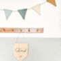 Personalised Wooden Name Flag Sign, thumbnail 1 of 5