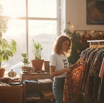 Thrift Store Junkie T Shirt, 3 of 3