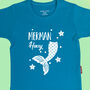 Personalised Boys Merman T Shirt, thumbnail 1 of 9