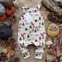 Forest Friends Organic Romper, thumbnail 1 of 5