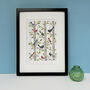 'Dawn Chorus' Birds A4 Print, thumbnail 1 of 6