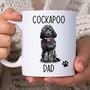 Black Cockapoo Dad Mug, thumbnail 1 of 2