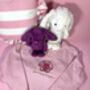 Some Bunny Loves You Children's Embroidered Sweatshirt, thumbnail 2 of 5