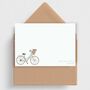 Vintage Bicycle Note Cards With Envelopes, thumbnail 2 of 4