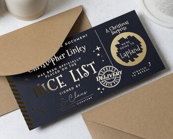 Scratch To Reveal Christmas Gift Voucher, 3 of 9