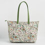 Green Garden Floral Grab Tote, thumbnail 4 of 8