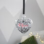 Personalised Filled Glass Bauble Christmas Decoration, thumbnail 4 of 8