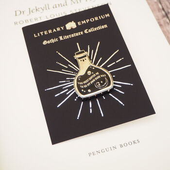 Dr Jekyll And Mr Hyde Enamel Pin, 4 of 5