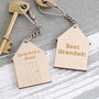 Personalised Fathers Day Gift Dad's Shed Keyring, thumbnail 2 of 4