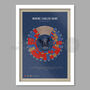 Where Eagles Dare Crystal Palace Fa Cup Poster Print, thumbnail 4 of 4