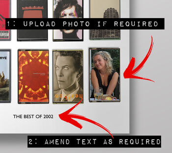 Born In 2002, 24th Birthday Personalised Gift, 3 of 8