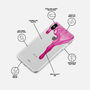 Pink Drip iPhone Case, thumbnail 2 of 3