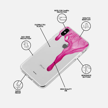 Pink Drip iPhone Case, 2 of 3