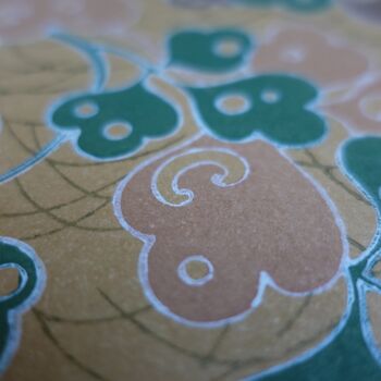 Pastel Leaf Print, 5 of 10