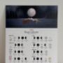 Wild Swimming 2026 Lunar Calendar A4 Print, thumbnail 1 of 3