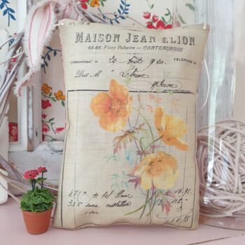 Floral Illustration Decorative Scented Gift Bag, 3 of 8