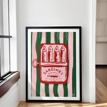 Sardines Art Print | Gift For The Home, 4 of 10