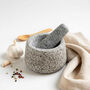 Natural Granite Pestle And Mortar, thumbnail 1 of 4