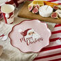 Vintage Santa Paper Plates Pack Of Eight, thumbnail 1 of 4