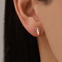 Sterling Silver Amphora Vase Stud Earrings, thumbnail 1 of 12