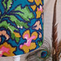 Calypso Vintage Silk Sari Lampshade, thumbnail 1 of 3