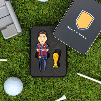 Lionel Messi Golf Divot Tool And Ball Marker, 6 of 6