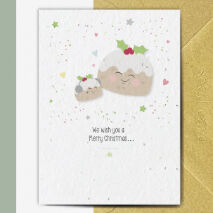 Christmas Pudding Seed Card, 2 of 2