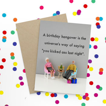 Birthday Hangover Card By Bold & Bright | notonthehighstreet.com