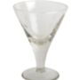 Martini Glass With Etched Stars, thumbnail 3 of 3
